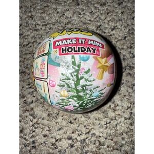 Miniverse Make It Mini Holiday Balls SEALED, Blind Mystery Holiday‎ Ball